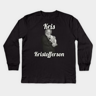 Kris Kristofferson / 1936 Kids Long Sleeve T-Shirt